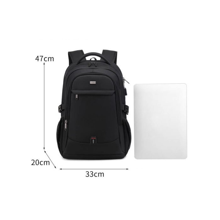 B003 Durable waterproof business usb laptop backpack - Image 16