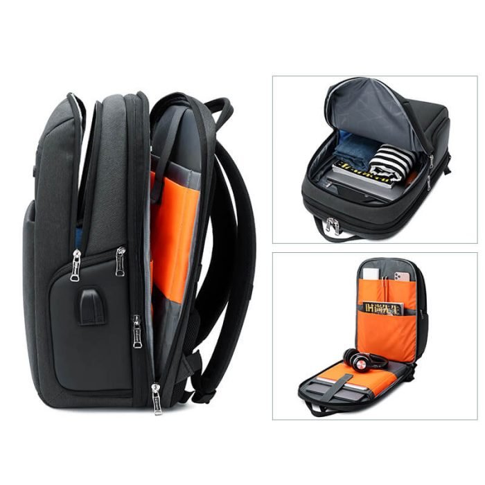 B005 Wholesale oxford school bag laptop backpacks - Image 3