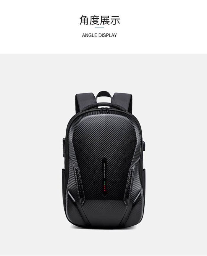 B006 OEM men black eva sports laptop backpack - Image 4