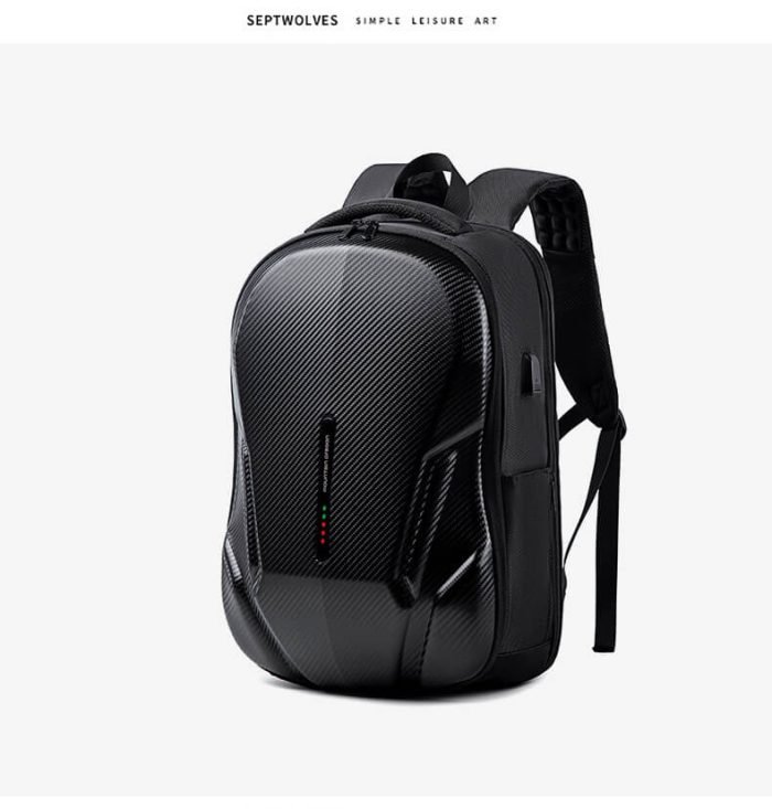 B006 OEM men black eva sports laptop backpack - Image 5