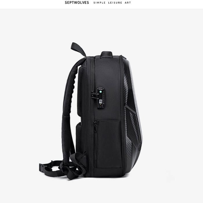 B006 OEM men black eva sports laptop backpack - Image 6
