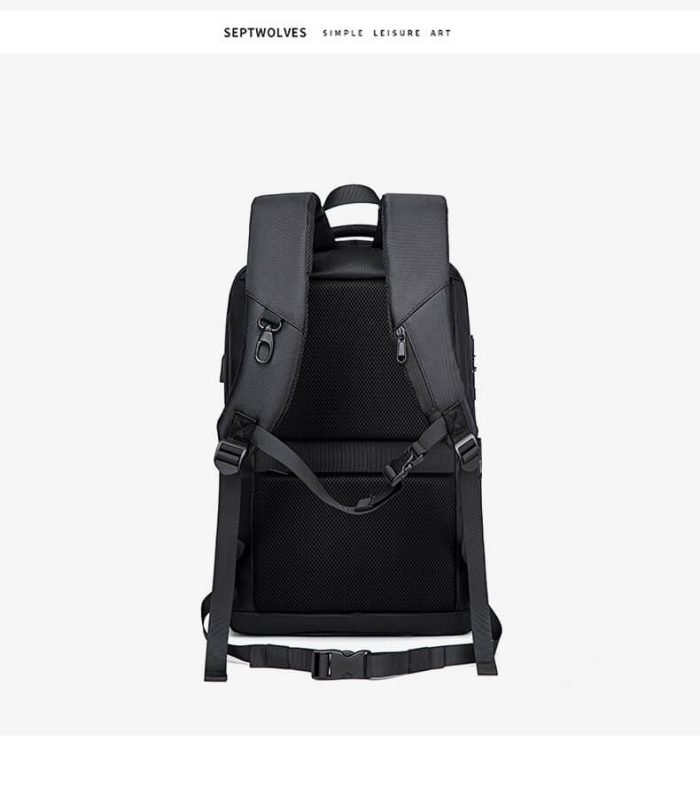 B006 OEM men black eva sports laptop backpack - Image 7