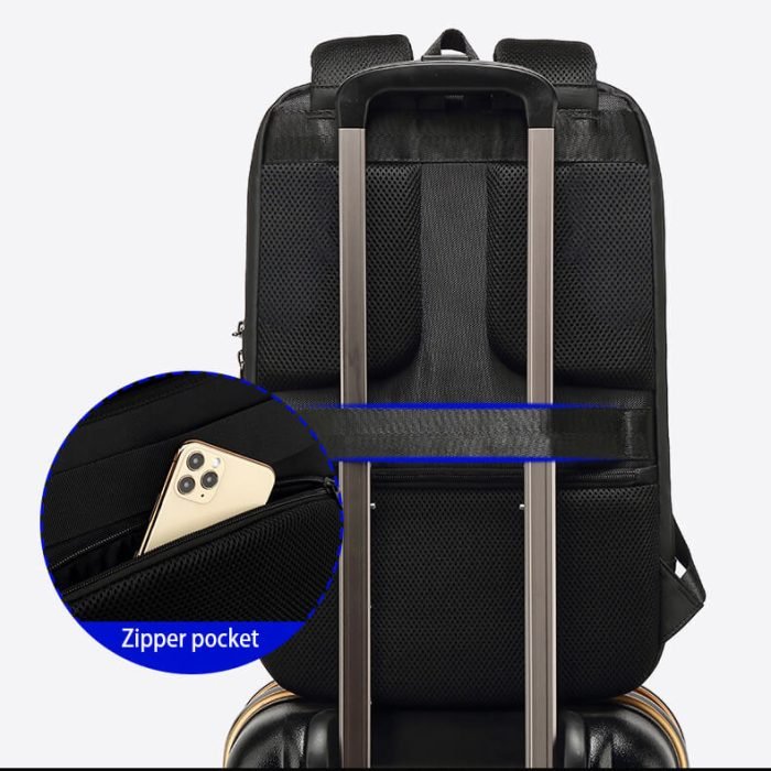 B007 Fashion large capacity men 15.6 inch laptop backpack - Image 7