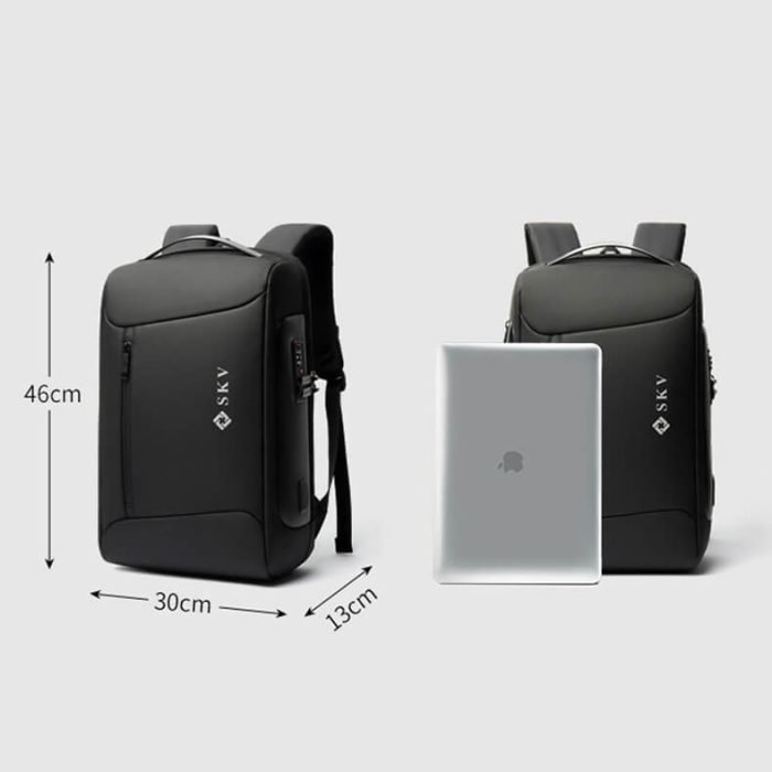 B007 Fashion large capacity men 15.6 inch laptop backpack - Image 8