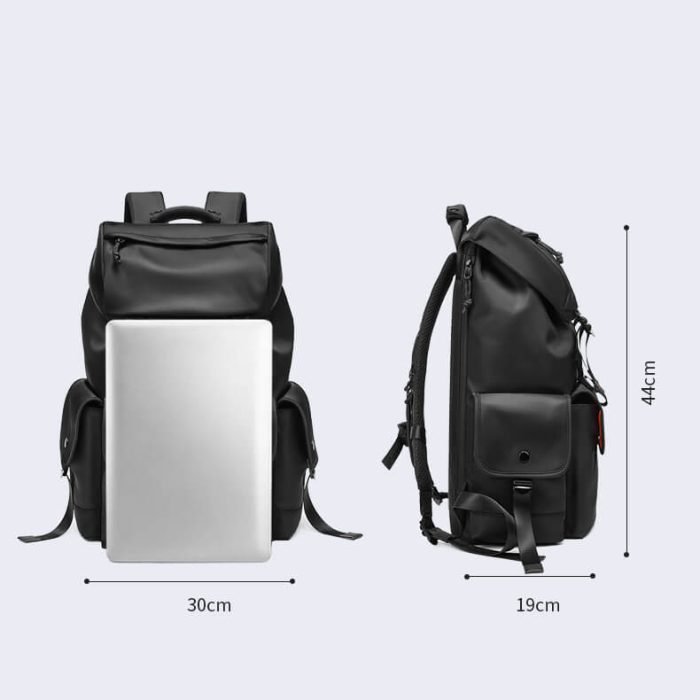 B008 Custom logo fashion business laptop backpack - Image 9
