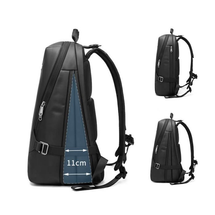 B009 Expandable usb charging laptop backpack - Image 3