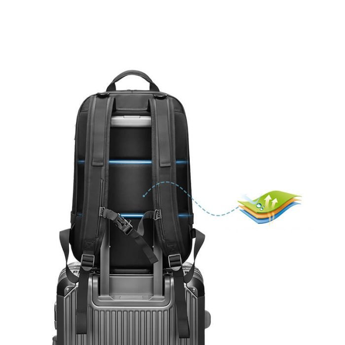 B009 Expandable usb charging laptop backpack - Image 5