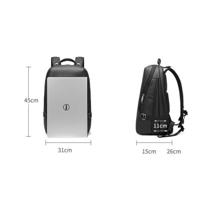B009 Expandable usb charging laptop backpack - Image 6