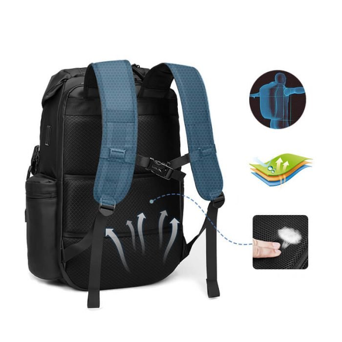 B010 Business anti theft smart laptop backpack - Image 3