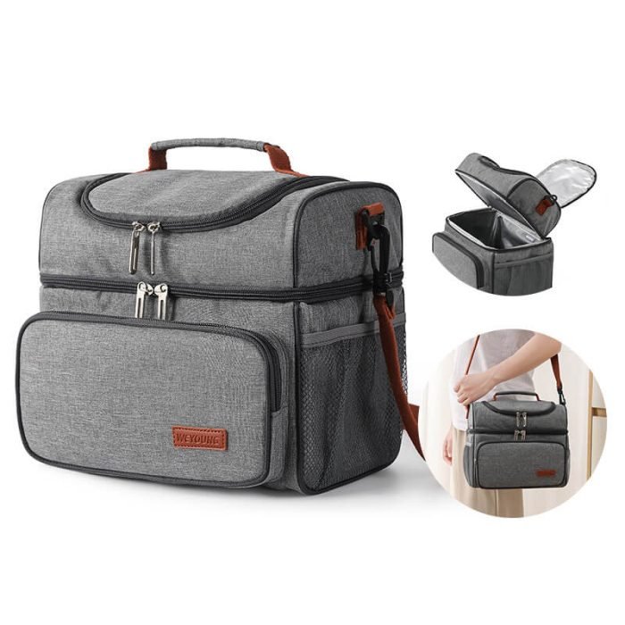 CL001 Portable thermal insulation cooler lunch bag