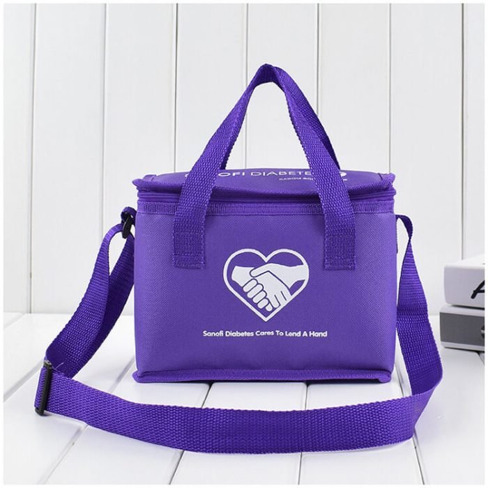CL003 Custom logo insulated cooler food delivery bag - Image 3