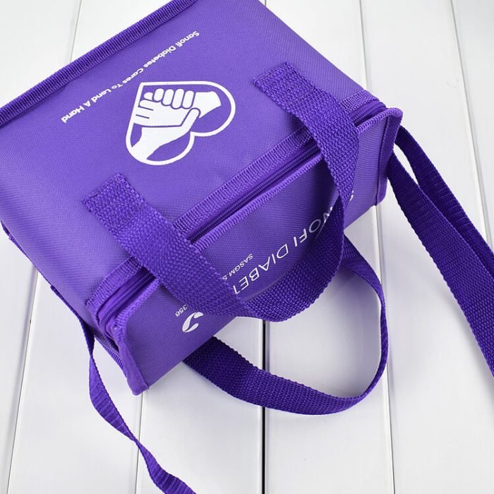 CL003 Custom logo insulated cooler food delivery bag - Image 4