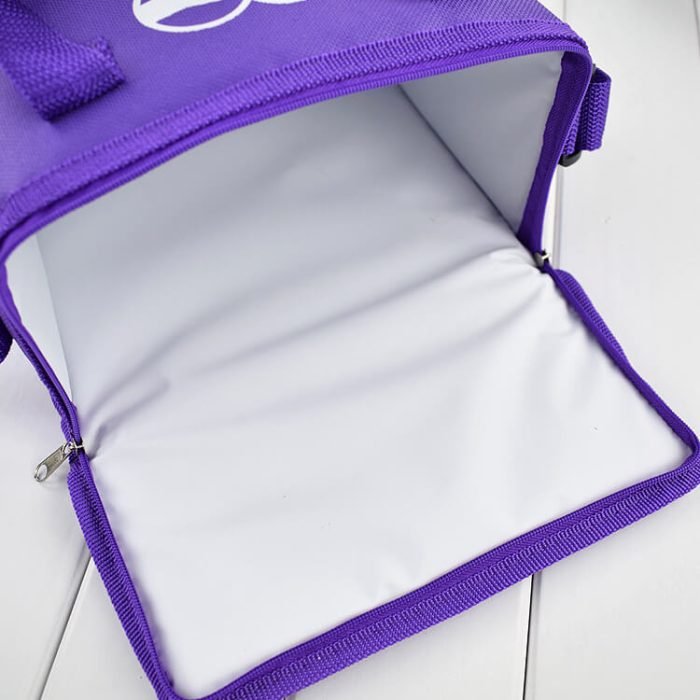 CL003 Custom logo insulated cooler food delivery bag - Image 5
