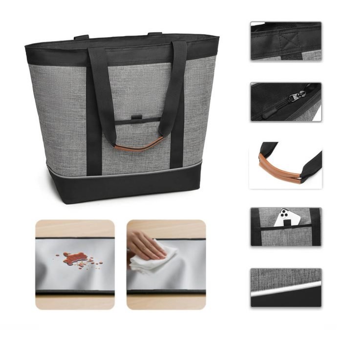 CL005-1 Large capacity insulated picnic lunch bag - Image 10