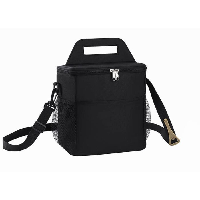 CL008 Black portable insulated cooler bag - Image 2