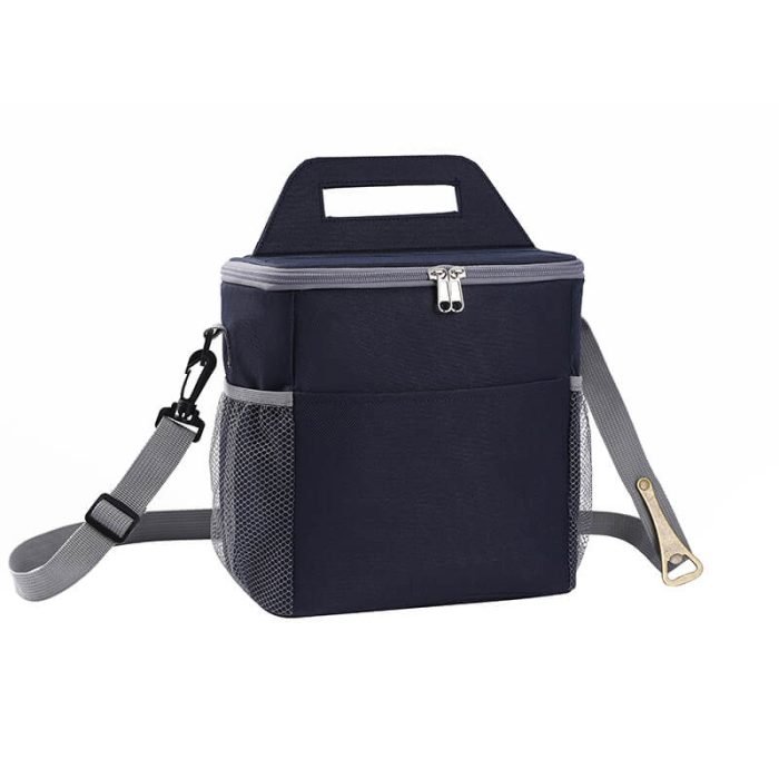 CL008 Black portable insulated cooler bag - Image 3