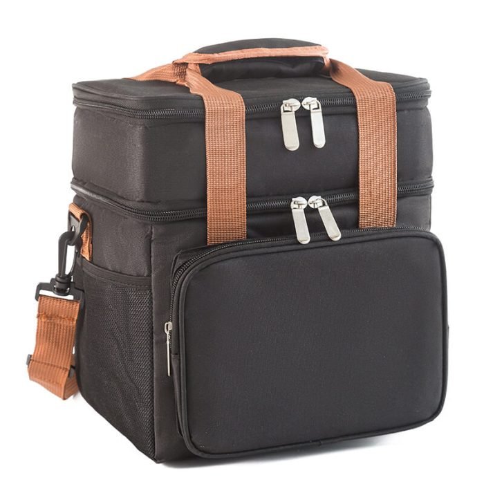CL009 Waterproof double layer picnic lunch bag - Image 3