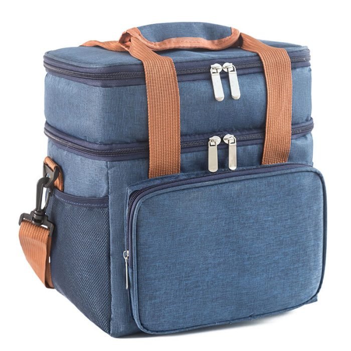 CL009 Waterproof double layer picnic lunch bag - Image 4