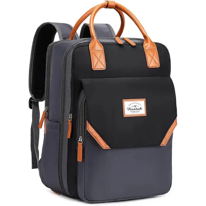 B020 School Bag travel USB Charging Laptop Backpack For Weekend - Image 4