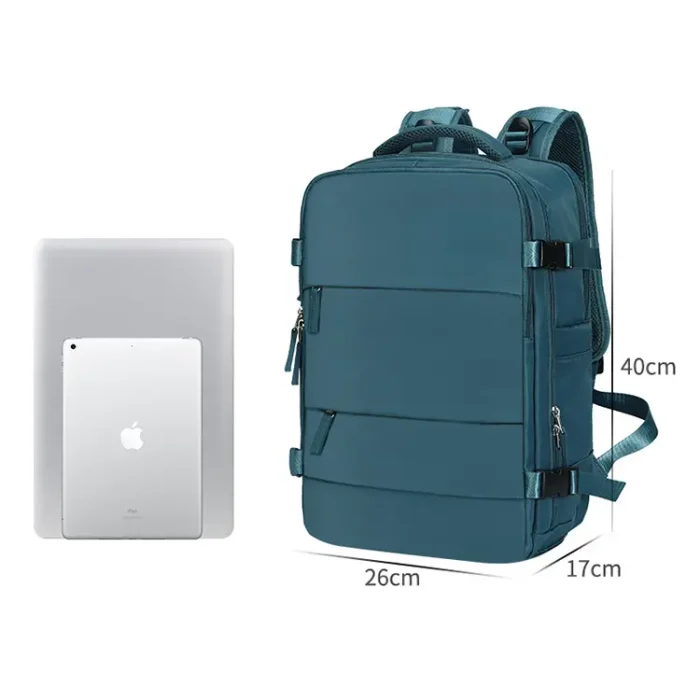 B023 Large Capacity Waterproof Nylon Travel Backpack Unisex - Image 9
