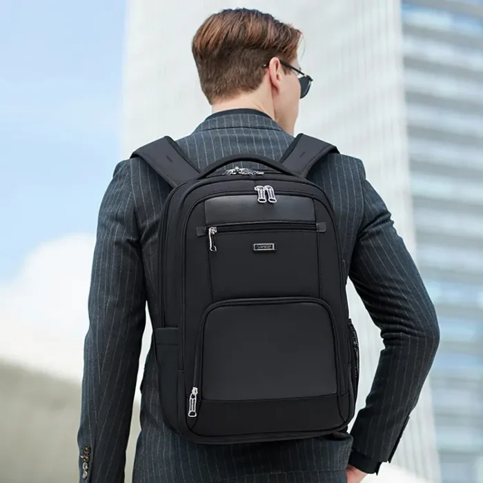 B027 Durable Multi-function Men's Laptops Backpack - Image 2