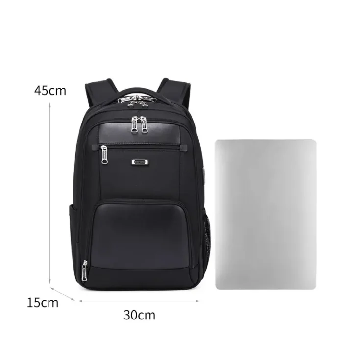 B027 Durable Multi-function Men's Laptops Backpack - Image 8