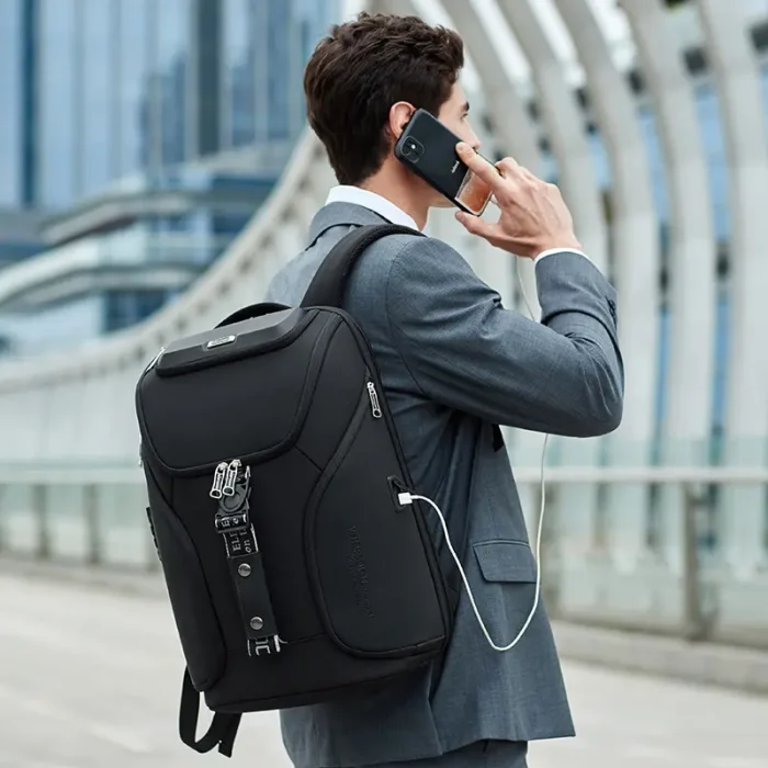 B034 High Quality Anti-Theft business Laptop backpacks - Image 3