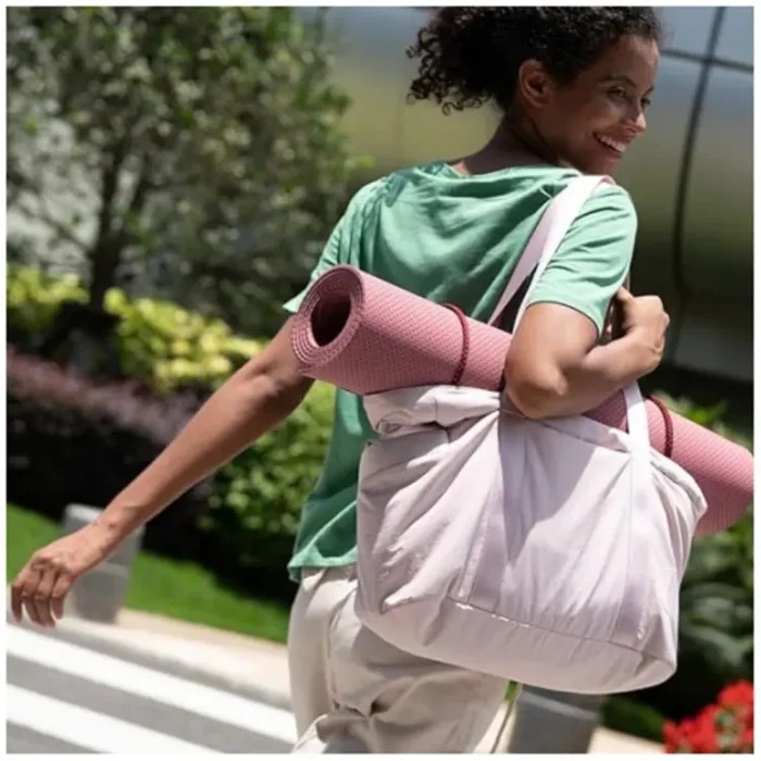 M20 Multifunctional Water Resistant Tote Fitness Bag with Yoga Mat Buckle for Gym - Image 9