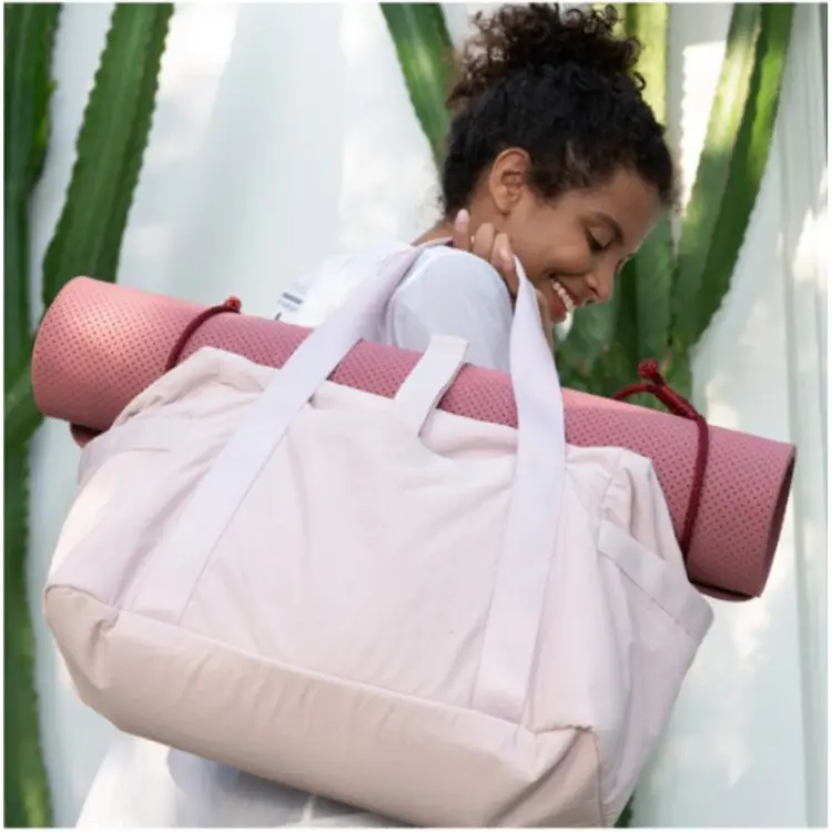 M21 Ladies Daily Nylon Leisure Sports Travel Shoulder Tote Bag Can Put Yoga Ma - Image 5