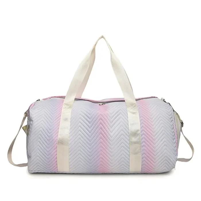 M23 High Quality Tie-dye Gradient Yoga Duffel Weekend Travel Bag - Image 2