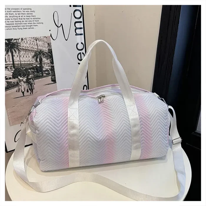 M23 High Quality Tie-dye Gradient Yoga Duffel Weekend Travel Bag - Image 5