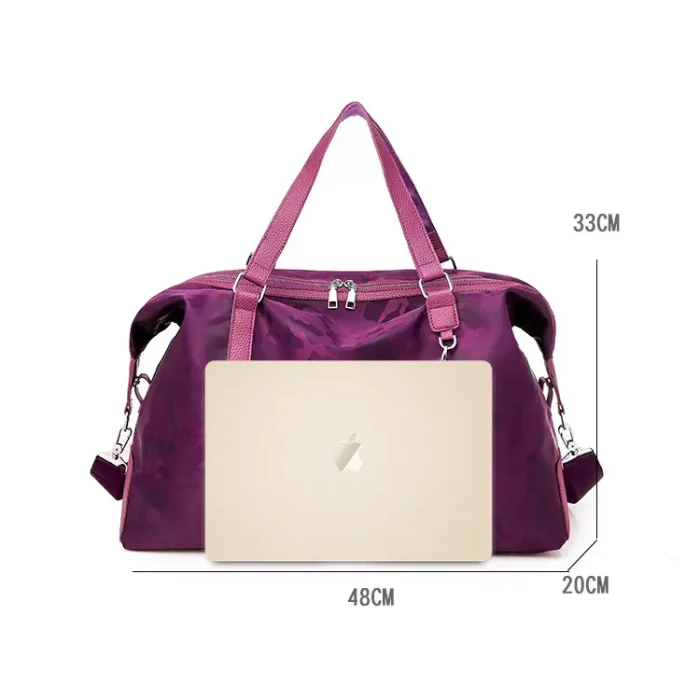 M25 Custom High Quality Colorful Waterproof Shoulder Gym Bag - Image 7
