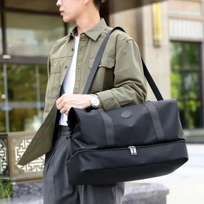 M26 New Design Lightweight Overnight  Large Capacity Tote  Gym  Bags - Image 9