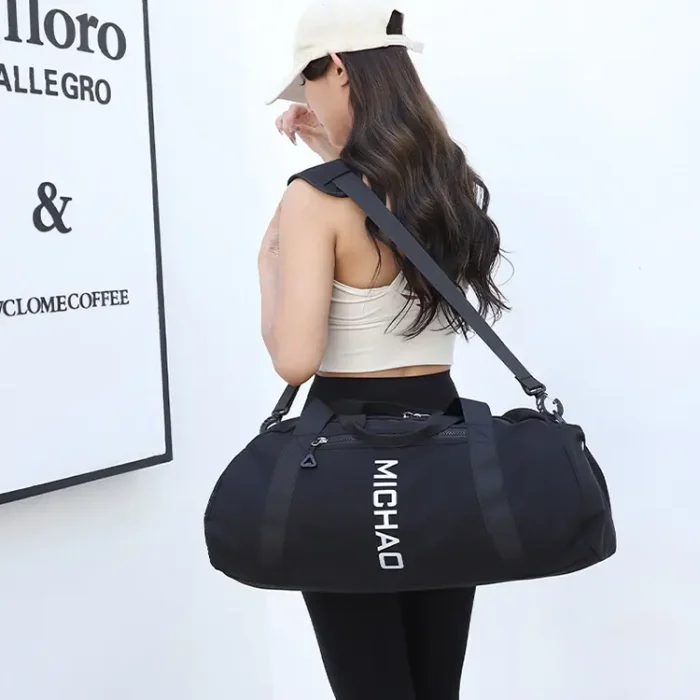 M32 Women's Large Capacity Waterproof Dry Wet Separation Yoga Duffle Bag - Image 6