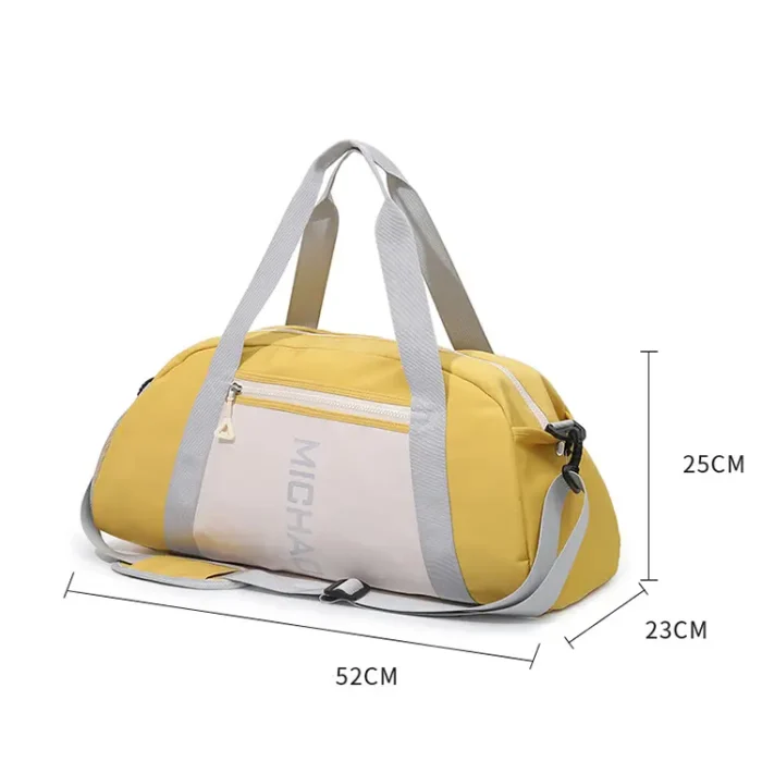 M32 Women's Large Capacity Waterproof Dry Wet Separation Yoga Duffle Bag - Image 8