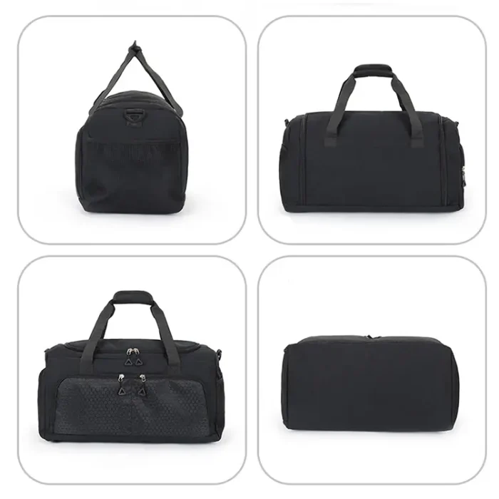 M34 Unisex Large Capacity Waterproof Weekender Duffle Bag With Shoe Compartment - Image 10