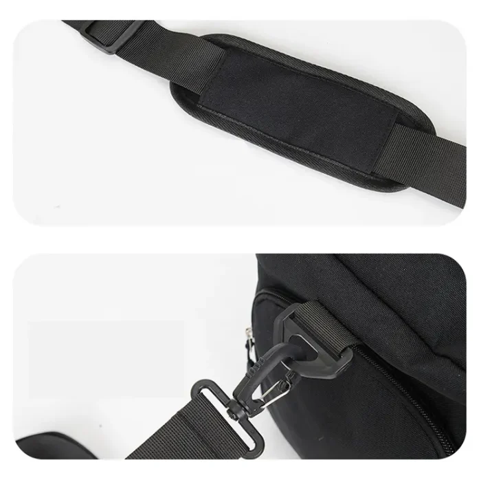 M34 Unisex Large Capacity Waterproof Weekender Duffle Bag With Shoe Compartment - Image 11