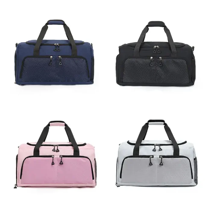 M34 Unisex Large Capacity Waterproof Weekender Duffle Bag With Shoe Compartment - Image 13