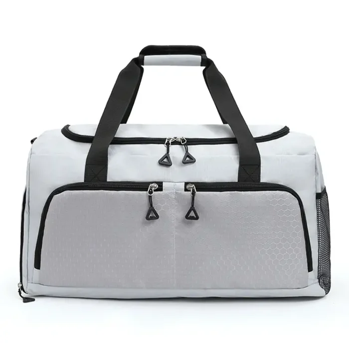 M34 Unisex Large Capacity Waterproof Weekender Duffle Bag With Shoe Compartment - Image 3