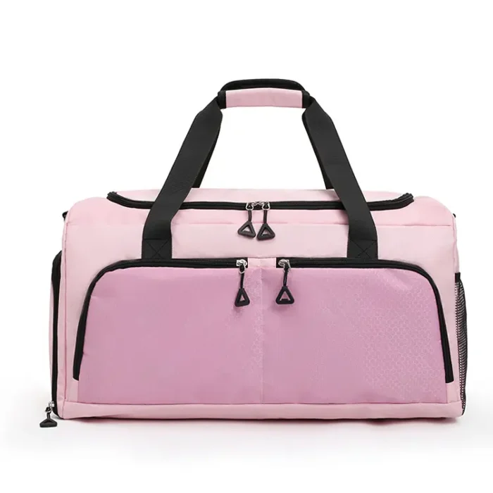 M34 Unisex Large Capacity Waterproof Weekender Duffle Bag With Shoe Compartment - Image 4