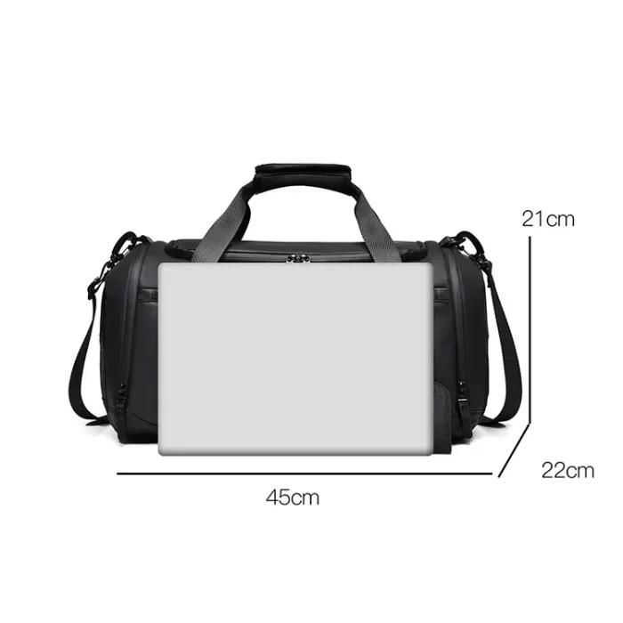 TH-280 High Quality Convertible Training Fitness Bags  with Shoe Compartment - Image 5